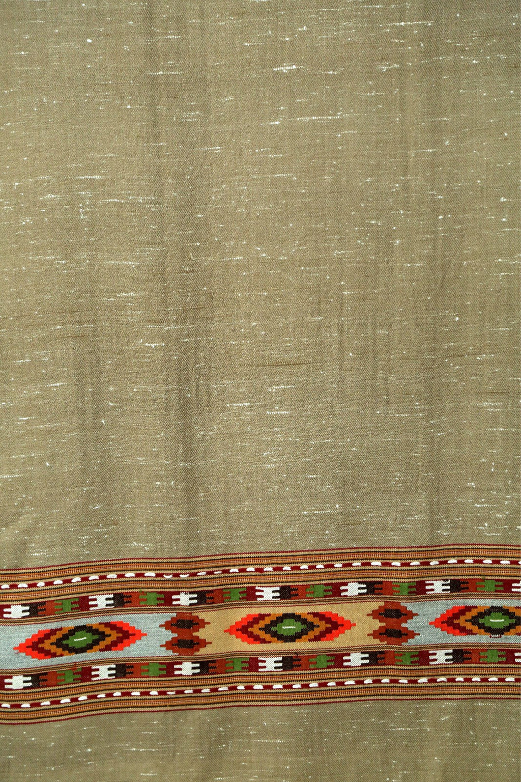 Women Beige Himachali Kinnauri Stole