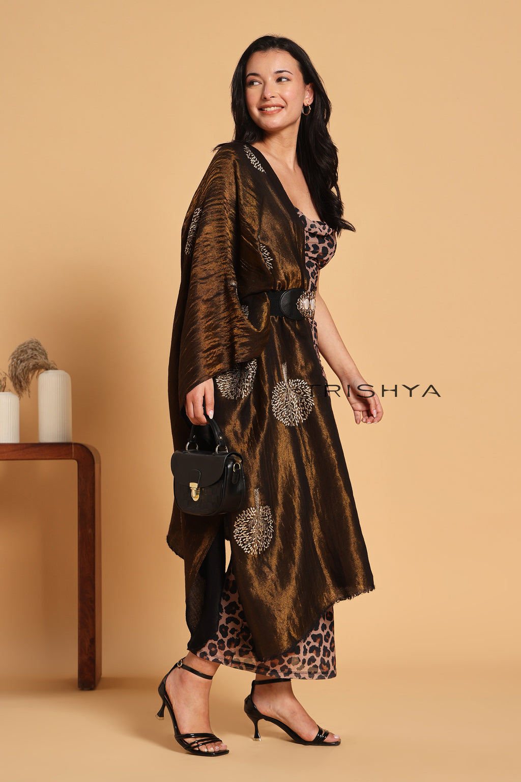 Moonlight Reverisible Tree Work Stole