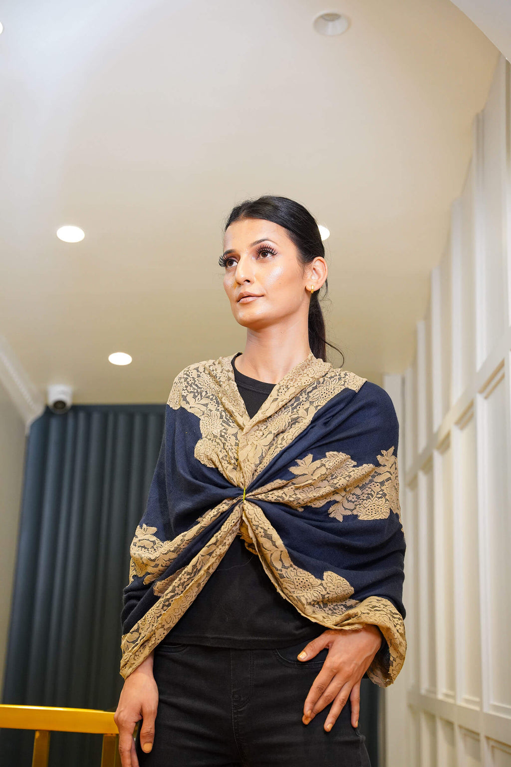 Chantiley Center Panel  Stole