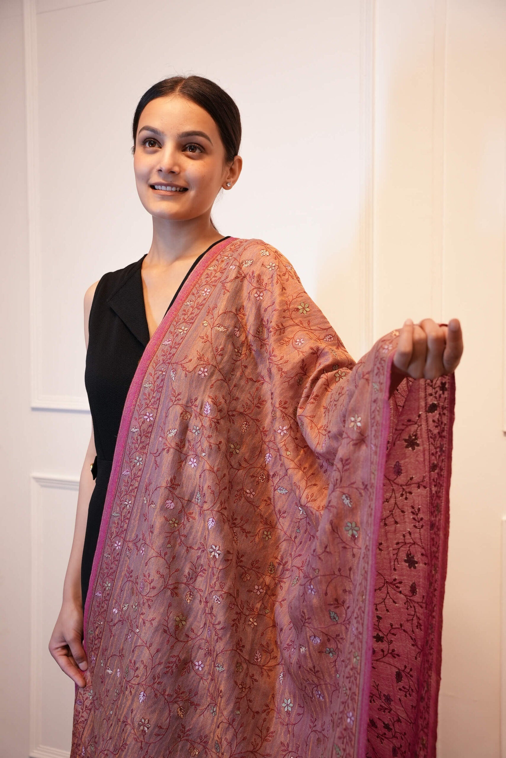 Moonlight Zari Kashmri work Stole
