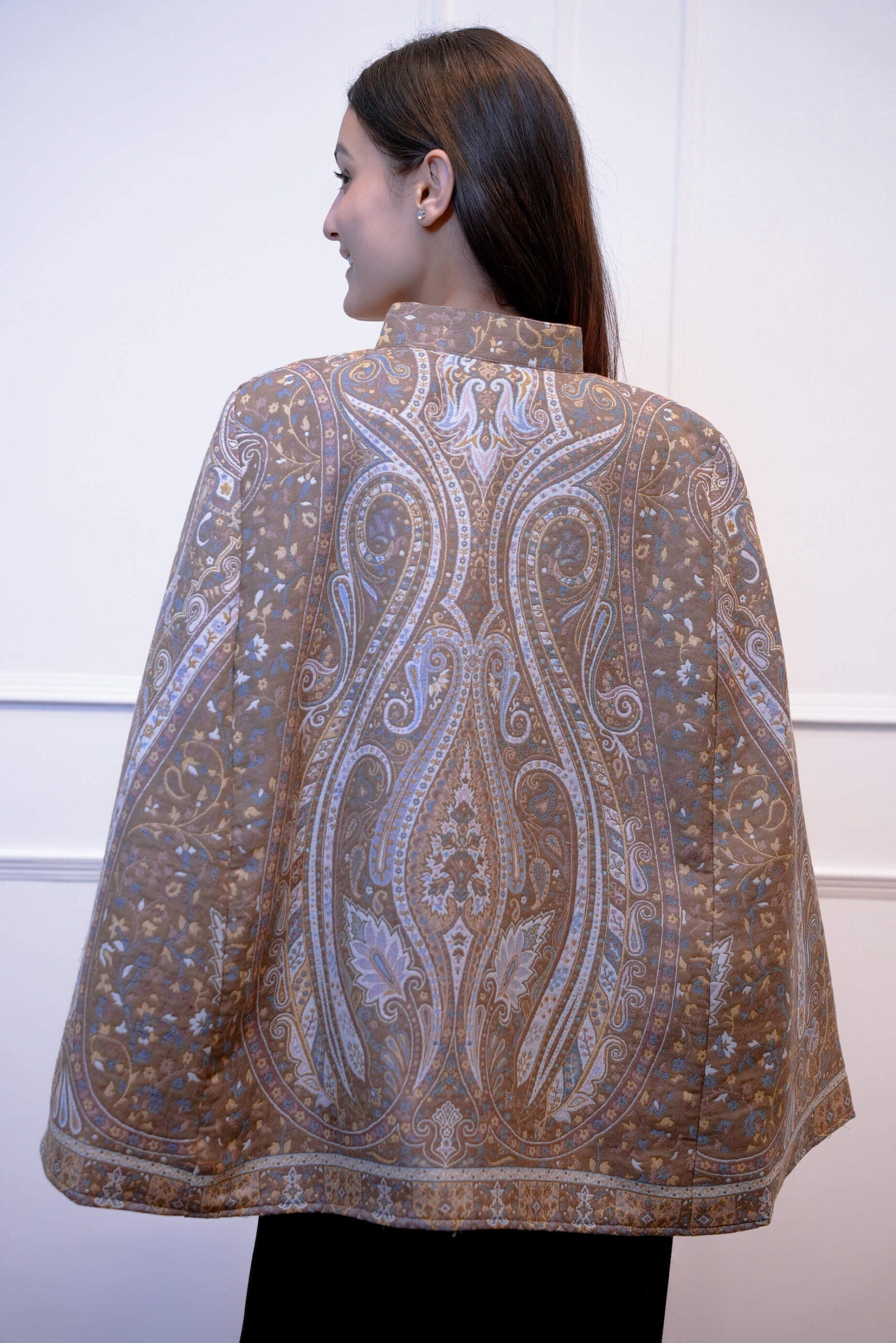 Women Kani Cape Coat Light Beige