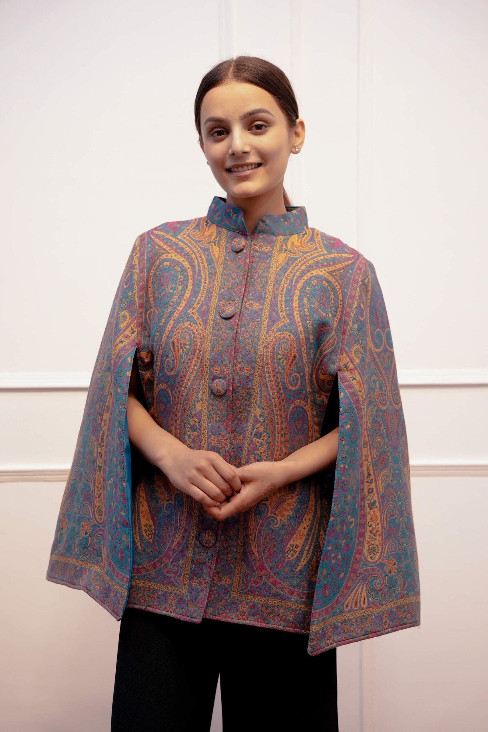 Women Kani Cape Coat